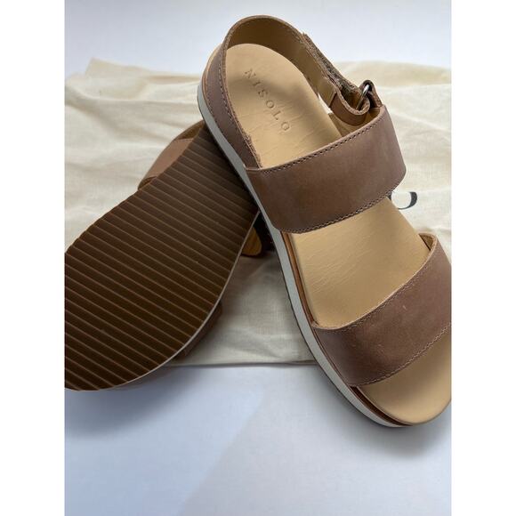 Nisolo Go-To Flatform Sandal Women's Size 7.5, New in Box - Picture 5 of 10